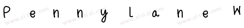 Penny Lane W03字体转换